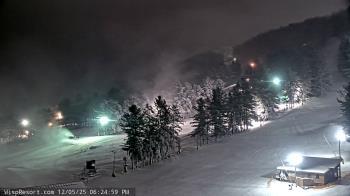 Weather camera view of Wisp Ski Resort.
