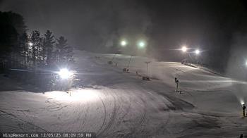Weather camera view of Wisp Ski Resort.