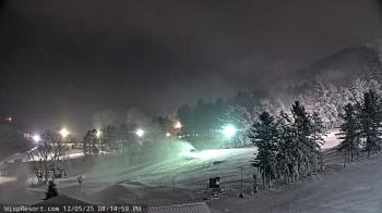 Weather camera view of Wisp Ski Resort.