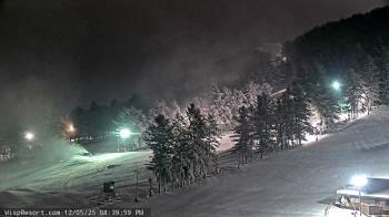 Weather camera view of Wisp Ski Resort.