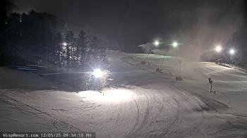 Weather camera view of Wisp Ski Resort.