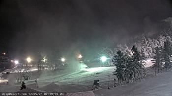 Weather camera view of Wisp Ski Resort.