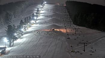 Weather camera view of Wisp Ski Resort.