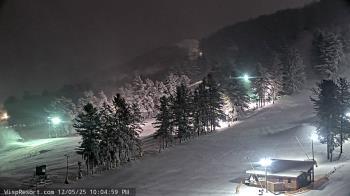 Weather camera view of Wisp Ski Resort.