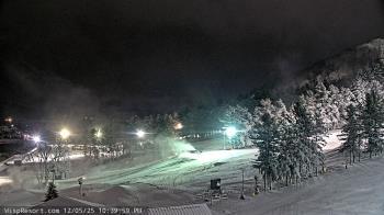 Weather camera view of Wisp Ski Resort.