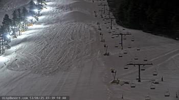 Weather camera view of Wisp Ski Resort.