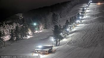 Weather camera view of Wisp Ski Resort.