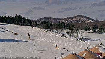 Weather camera view of Wisp Ski Resort.