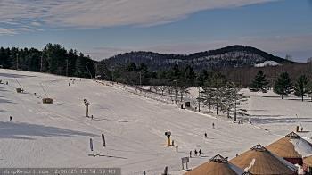 Weather camera view of Wisp Ski Resort.