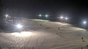 Weather camera view of Wisp Ski Resort.