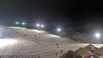 Weather camera view of Wisp Ski Resort.