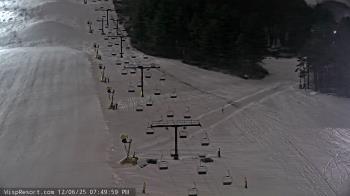 Weather camera view of Wisp Ski Resort.