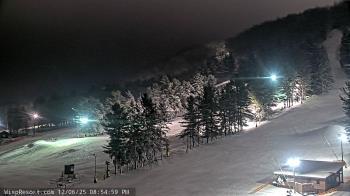 Weather camera view of Wisp Ski Resort.