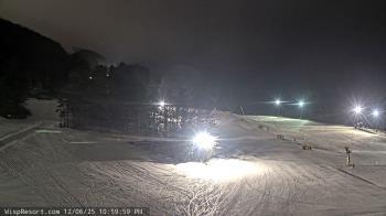 Weather camera view of Wisp Ski Resort.
