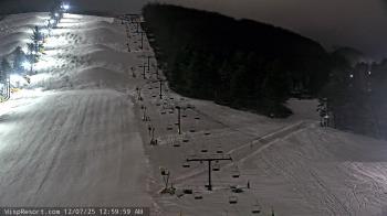 Weather camera view of Wisp Ski Resort.