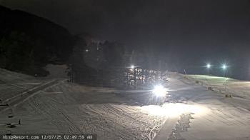 Weather camera view of Wisp Ski Resort.