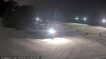 Weather camera view of Wisp Ski Resort.