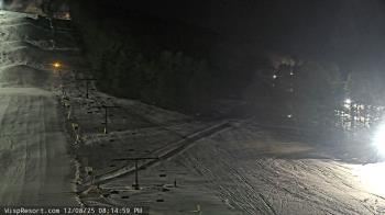 Weather camera view of Wisp Ski Resort.