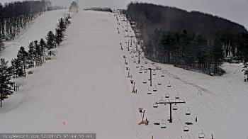 Weather camera view of Wisp Ski Resort.