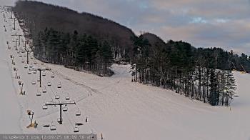 Weather camera view of Wisp Ski Resort.
