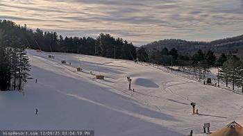 Weather camera view of Wisp Ski Resort.