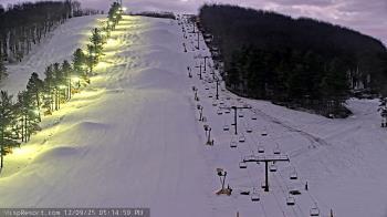 Weather camera view of Wisp Ski Resort.