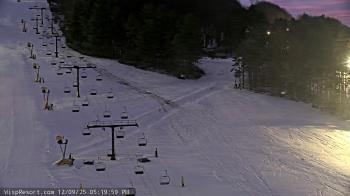 Weather camera view of Wisp Ski Resort.