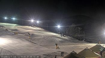 Weather camera view of Wisp Ski Resort.