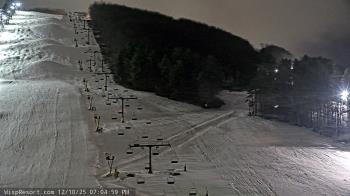 Weather camera view of Wisp Ski Resort.