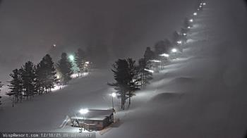 Weather camera view of Wisp Ski Resort.