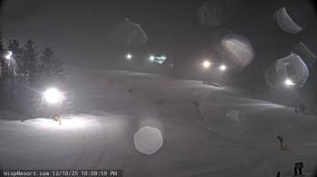 Weather camera view of Wisp Ski Resort.