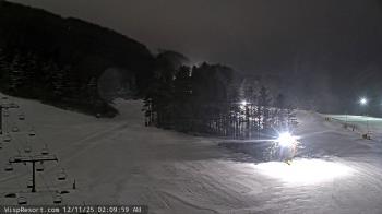 Weather camera view of Wisp Ski Resort.