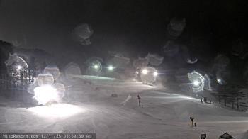 Weather camera view of Wisp Ski Resort.