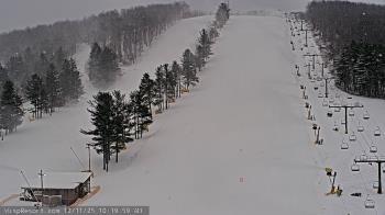 Weather camera view of Wisp Ski Resort.