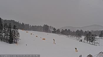 Weather camera view of Wisp Ski Resort.