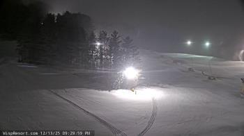 Weather camera view of Wisp Ski Resort.