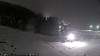 Weather camera view of Wisp Ski Resort.