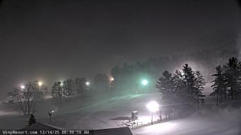 Weather camera view of Wisp Ski Resort.