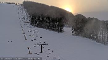 Weather camera view of Wisp Ski Resort.