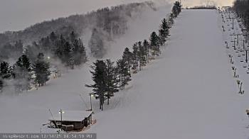 Weather camera view of Wisp Ski Resort.