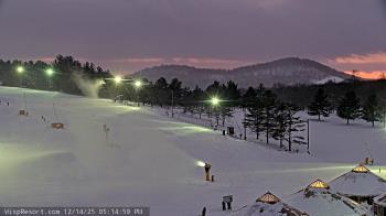 Weather camera view of Wisp Ski Resort.