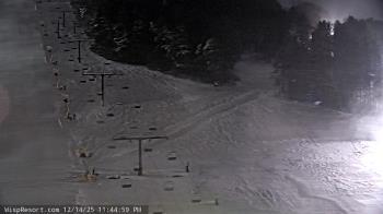 Weather camera view of Wisp Ski Resort.