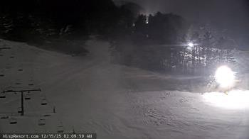 Weather camera view of Wisp Ski Resort.