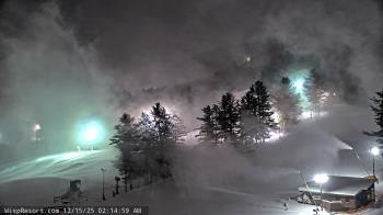 Weather camera view of Wisp Ski Resort.