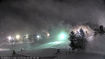 Weather camera view of Wisp Ski Resort.