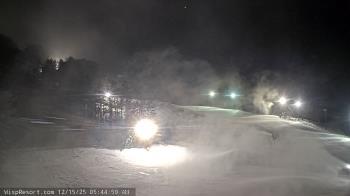 Weather camera view of Wisp Ski Resort.