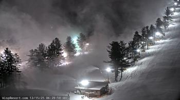 Weather camera view of Wisp Ski Resort.