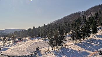 Weather camera view of Wisp Ski Resort.