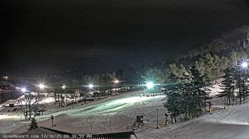 Weather camera view of Wisp Ski Resort.