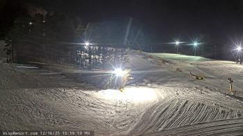 Weather camera view of Wisp Ski Resort.